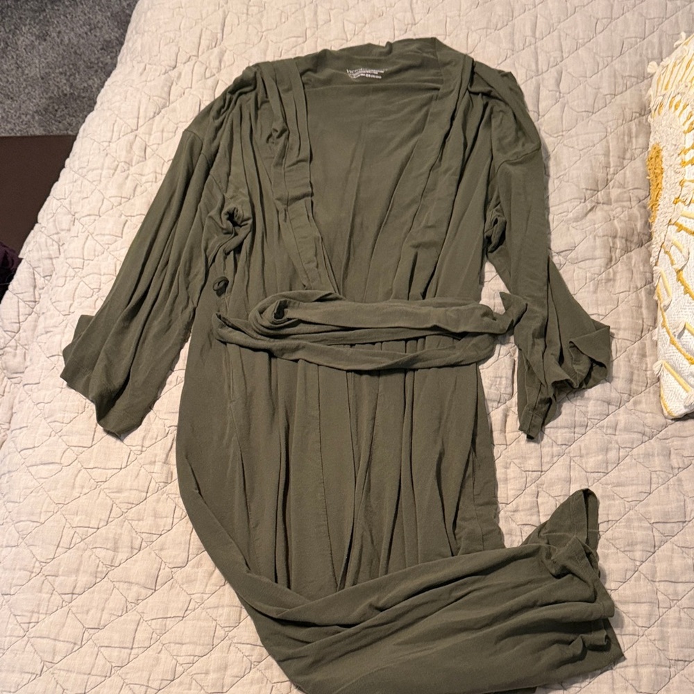 Victoria Secret Olive Green Modal Robe